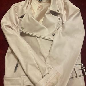 Pink leather jacket (not original leather)